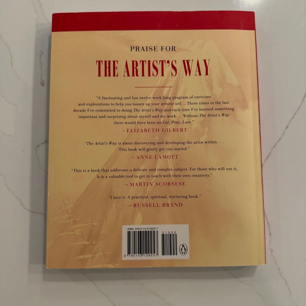 The Artist's Way Julia Cameron 30th Anniversary Edition Paperback 9780143129257